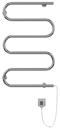 Электро 25 Ш-обр 600х800 Полотенцесушитель  TERMINUS Нарьян-Мар - фото 2