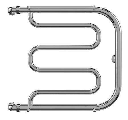 Фокстрот AISI 32х2 600х600 Полотенцесушитель  TERMINUS Нарьян-Мар - фото 2